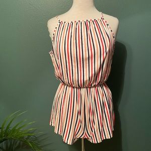 Striped Romper - NWT